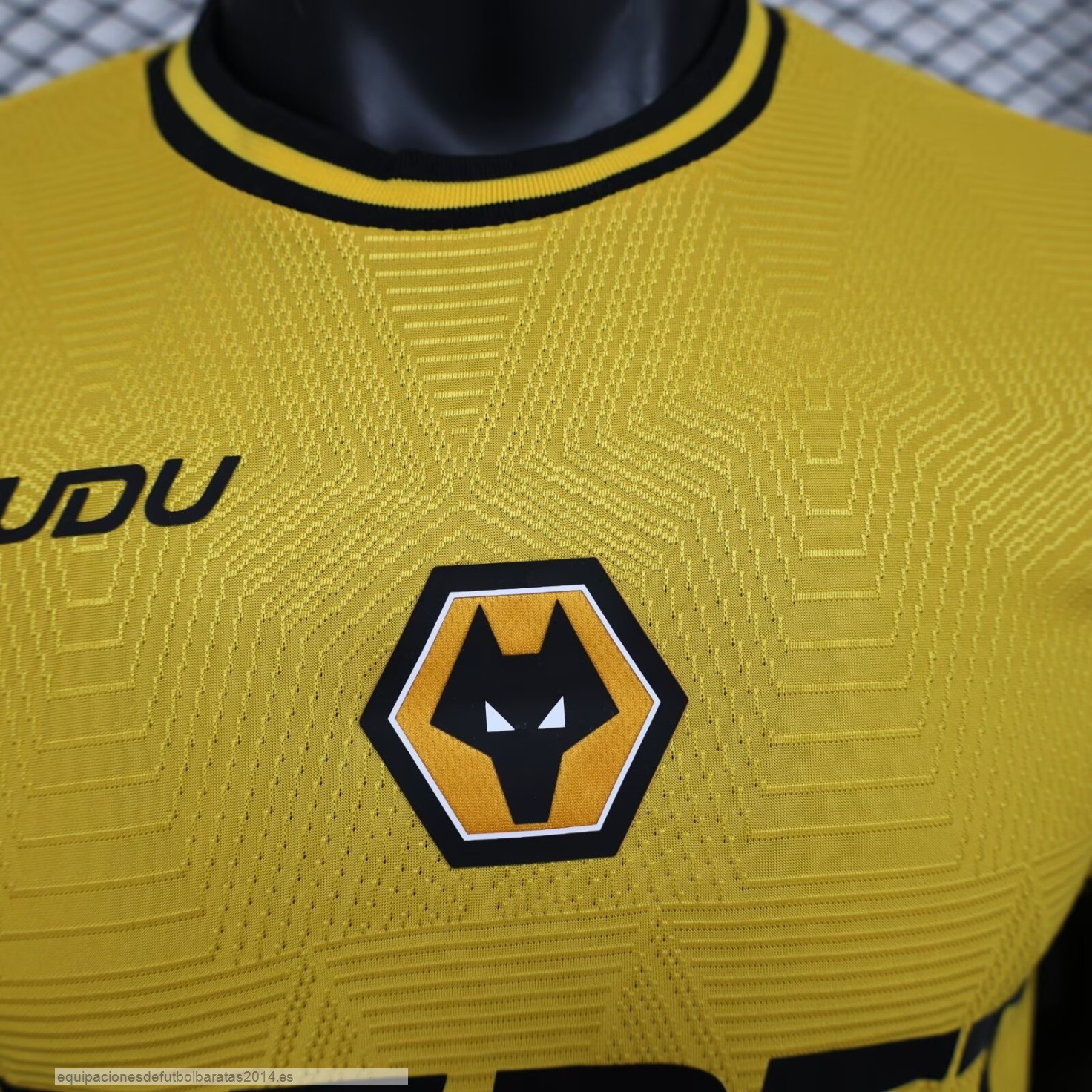 Nuevo 1ª Jugadores Camiseta Wolves 24/25 Amarillo Baratas